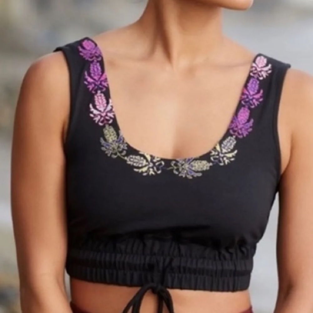 Free People Friday Night lights Crop size M